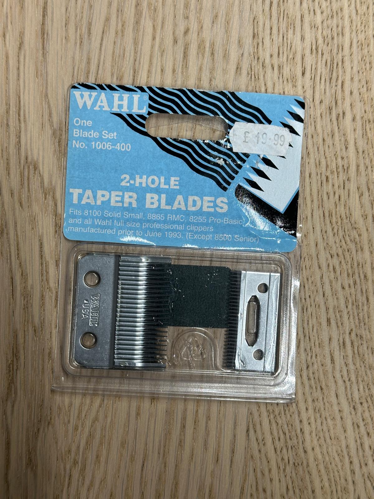 WAHL Replacement Blade 2 Hole Taper